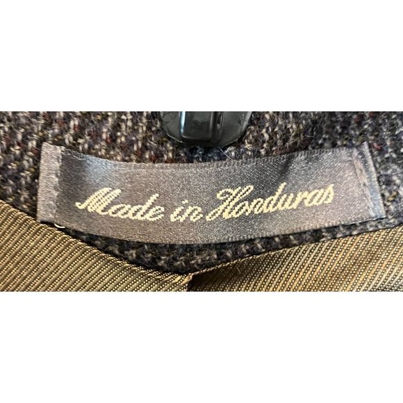 OSCAR de la Renta Mens Lambswool Three Button Blazer Jacket Size 42R Blue NEW - Picture 6 of 12